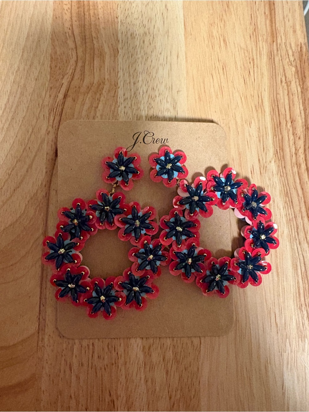 J. Crew Beaded Earrings. New.